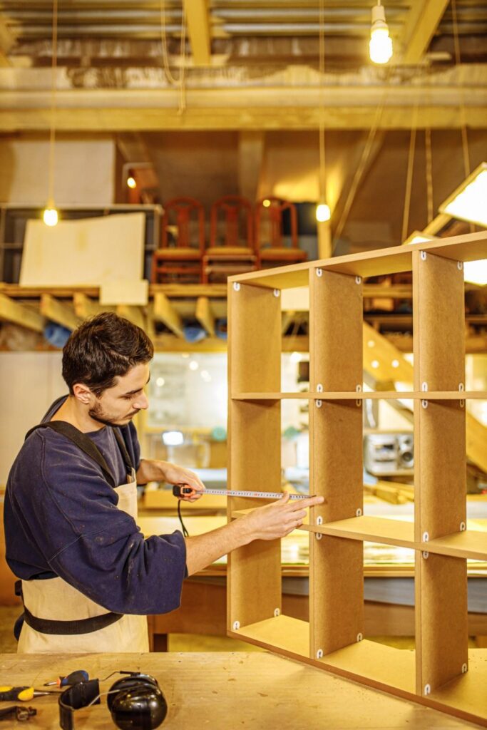 bespoke shelving Mayfair London